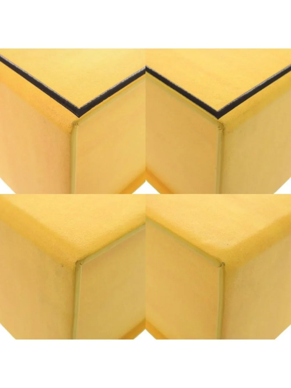 Fendi Vertical Box Leather Yellow Shoulder Bag